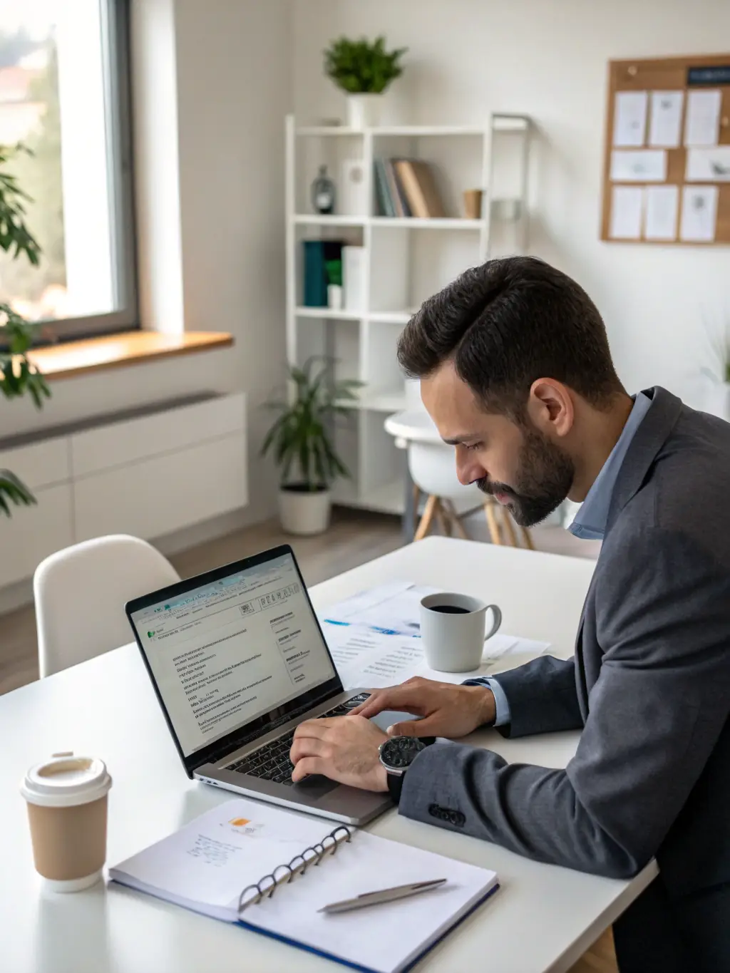 An AI coach automatically generating a progress diary for a user, illustrating the benefit of automated tracking and insights.